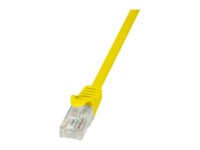 LogiLink EconLine CAT 6 Ikke afskærmet parsnoet (UTP) 50cm Patchkabel Yellow
