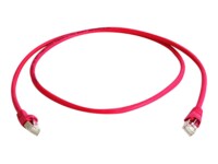 Telegärtner CAT 6 S/FTP, PiMF 7.5m Patchkabel Rød