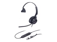 Yealink UH46 Mono Kablet Høretelefoner Sort