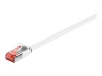 goobay CAT 6 U/FTP, PiMF 3m Patchkabel Hvid