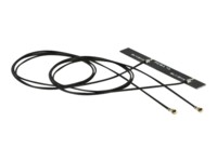 DeLOCK WLAN 802.11 ac/a/h/b/g/n Twin Antenne 0.16cm Sort