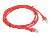 Lanberg CAT 5e Ikke afskærmet parsnoet (UTP) 1.5m Patchkabel Rød RAL 3017