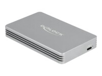 DeLOCK Ekstern Lagringspakning Thunderbolt 4 USB-C 4 Thunderbolt 3 M.2 NVMe Card