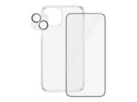 PanzerGlass Skærm/objektiv/rygbeskyttersæt Sort Transparent Apple iPhone 15 Plus