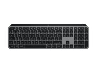 Logitech Master Series MX Keys S for Mac Tastatur Membran / saks Ja Trådløs Tysk
