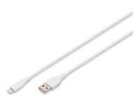 ASSMANN Lightning-kabel 2m Hvid