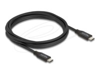 Delock USB 2.0 / USB 3.2 / Thunderbolt 3 / DisplayPort 1.4a / DisplayPort 2.0 (Alt Mode) / PCIe 3.0 USB Type-C kabel 3m Sort