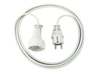 brennenstuhl H05VV-F 3G1,5 Strømkabel 3m Hvid