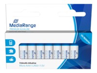 MediaRange Premium AAA type Standardbatterier 724mAh 10