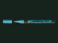 edding 751 paint Markør Rød