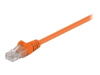 goobay CAT 5e Ikke afskærmet parsnoet (UTP) 10m Netværkskabel Orange