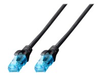 DIGITUS CAT 5e Ikke afskærmet parsnoet (UTP) 3m Patchkabel Sort