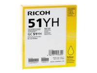 Ricoh GC 51YH Gul 2500 sider Blæk 405865