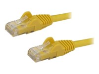 StarTech.com 50cm CAT6 Ethernet Cable, 10 Gigabit Snagless RJ45 650MHz 100W PoE Patch Cord, CAT 6 10GbE UTP Network Cable w/Strain Relief, Yellow, Fluke Tested/Wiring is UL Certified/TIA - Category 6 - 24AWG (N6PATC50CMYL) CAT 6 Ikke afskærmet parsnoet (U