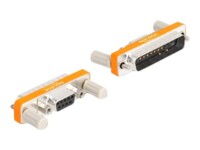 Delock Seriel adapter Orange Sølv