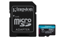 Kingston Canvas Go! Plus microSDXC UHS-I Memory Card 256GB 200MB/s