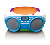 Lenco SCD-41 Boombox Blå Grøn Hvid