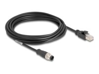 DeLOCK CAT 5e S/FTP 5m Netværkskabel Sort