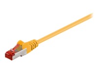 goobay CAT 6 SFTP, PiMF 25m Patchkabel Yellow