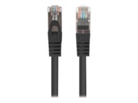Lanberg CAT 6 Foldet uskærmet snoet par (F/UTP) 2m Patchkabel Sort RAL 9004
