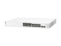 HPE Aruba Instant On 1830 24G 12p Class4 2SFP 195W Switch 24-porte Gigabit PoE+