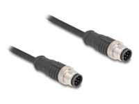 DeLOCK CAT 5e S/FTP 5m Netværkskabel Sort