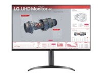 LG 32BR55UK-B 32' VA 3840 x 2160 (4K) HDMI DisplayPort USB-C Dockingskærm
