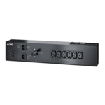 APC Service Bypass Panel Strømfordelingsenhed 7-stik 10A Sort