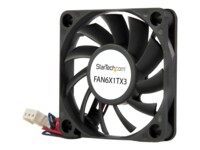 StarTech.com 60x10mm Replacement Ball Bearing Computer Case Fan w/ TX3 Connector - 3 pin case Fan - TX3 Fan - 60mm Fan (FAN6X1TX3) Ventilationspakke for system 1-pack 60 mm