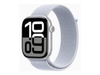 Apple Watch Series 10 (GPS + Cellular) 46 mm Grå Sølv SmartWatch