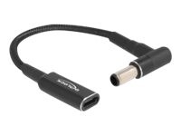 Delock Strømforsyningsadapter 15cm Sort