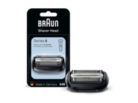 Braun Series 6 64B Barberhoved Sort Sølv
