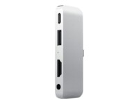 Satechi Aluminum Type-C Mobile Pro Hub Adapter Dockingstation