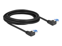 DeLOCK CAT 6a S/FTP 3m Patchkabel Sort