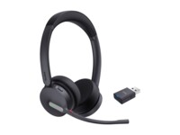 Yealink WH64 Hybrid Dual Trådløs Høretelefoner Sort
