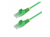 StarTech.com 50cm Green Slim CAT6 Ethernet Cable, Snagless, 28AWG, LSZH CAT 5/5e/6 Ikke afskærmet parsnoet (UTP) 50cm Patchkabel Grøn