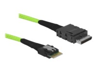 DeLOCK OCuLink Serial Attached SCSI (SAS) internt kabel Grøn 50cm