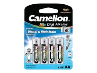 Camelion Digi Alkaline AA type Standardbatterier 2800mAh 4