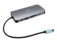 i-Tec USB-C Metal Nano Dock HDMI/VGA with LAN + Power Delivery 100 W USB-C / Thunderbolt 3 Dockingstation