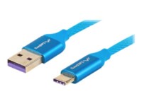 Lanberg USB Type-C kabel 1.8m Blå