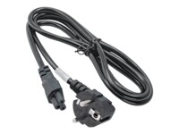 Akyga Pro Series Cloverleaf AK-NB-01A Strømkabel 1.5m Sort