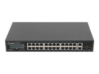 Lanberg RSGE-24P-2GE-2S-360 Switch 24-porte Gigabit Ethernet PoE+