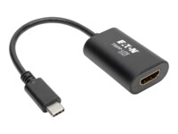 Eaton Tripp Lite Series USB C to HDMI Video Adapter Converter 4Kx2K M/F, USB-C to HDMI, USB Type-C to HDMI, USB Type C to HDMI 6in