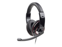 Gembird MHS-001 Kablet Høretelefoner Sort