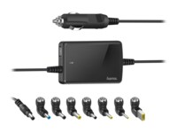 Hama 'Slim & Light' Universal Car Notebook Power Supply Unit Bilstrømsadapter 15 - 19V