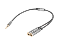 GENESIS A20 Audiokabel Sort 0,2 m