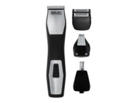 WAHL 09855-1216 GroomsMan Pro Trimmer Sort Sølv