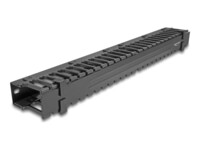 DeLOCK Rack-kabel styrepanel Sort