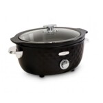 FRITEL Family Slow cooker 3.3liter 150W Sort/krom
