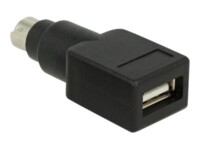 Delock Tastatur-/ musadapter Sort